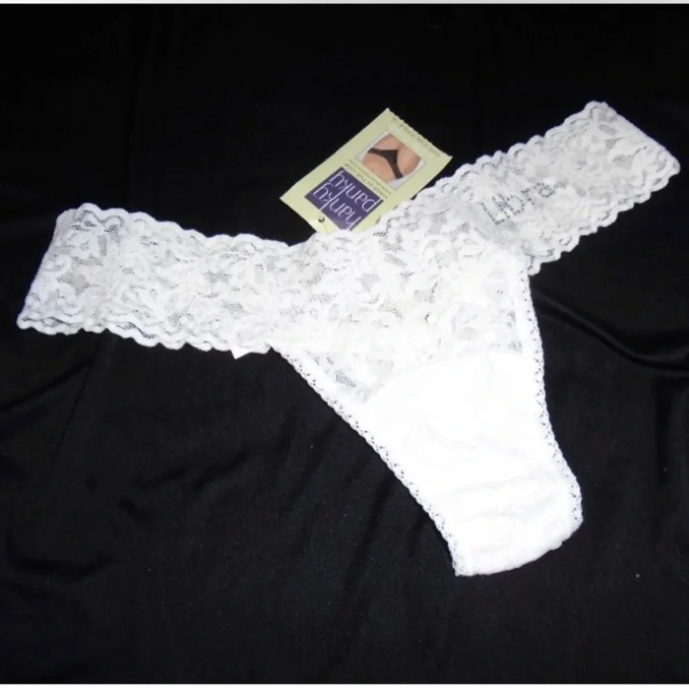 Hanky Panky Low Rise Libra Zodiac Thong White with Rhinestones New with Tag OSFM
